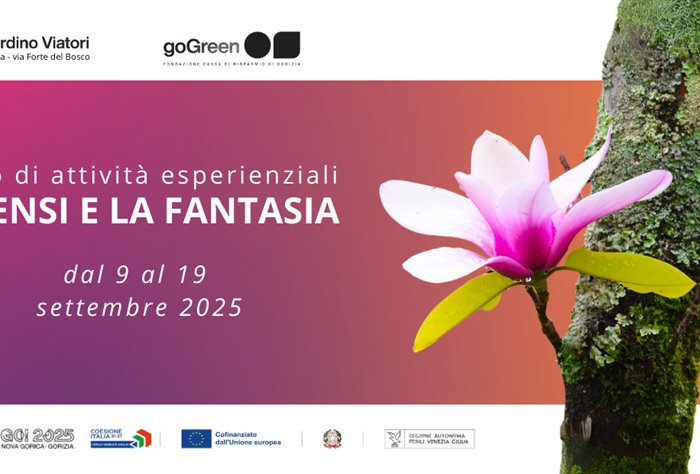 Giardino Viatori: ciclo di attività esperienziali "5 sensi e la fantasia"