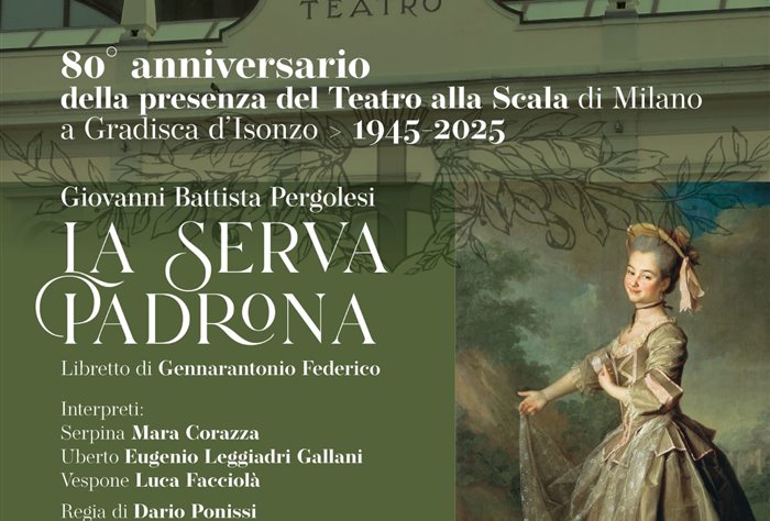 "La Serva Padrona" | 11 gennaio 2026 al Teatro Comunale di Gradisca d'Isonzo